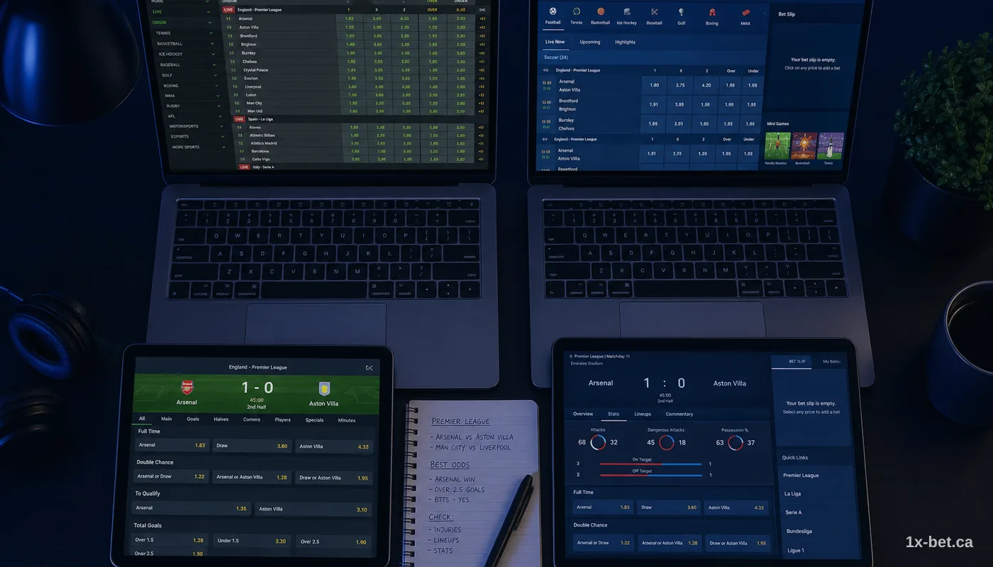 مقایسه سایت شرط بندی خارجی 1xbet با رقبا
